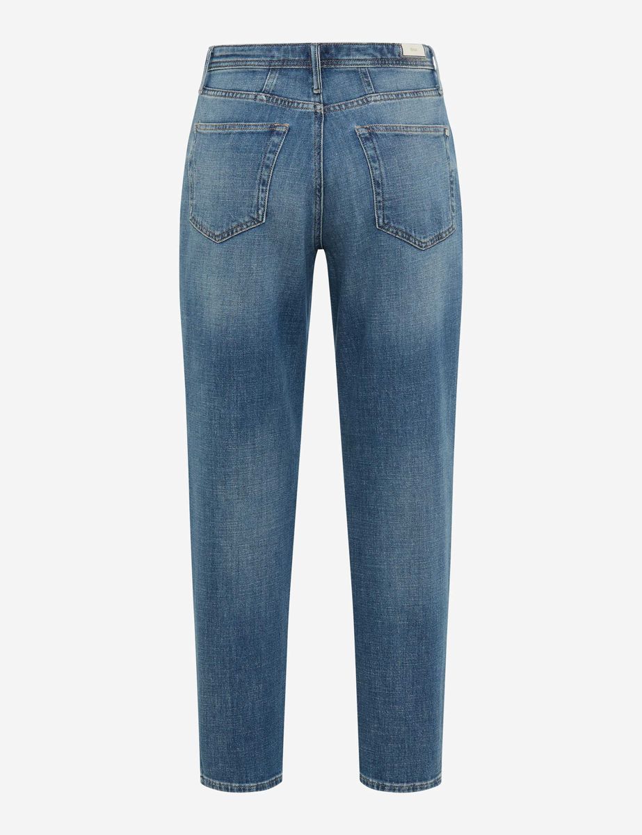 Tapered-Heritage-Jeans mit hoher Taille