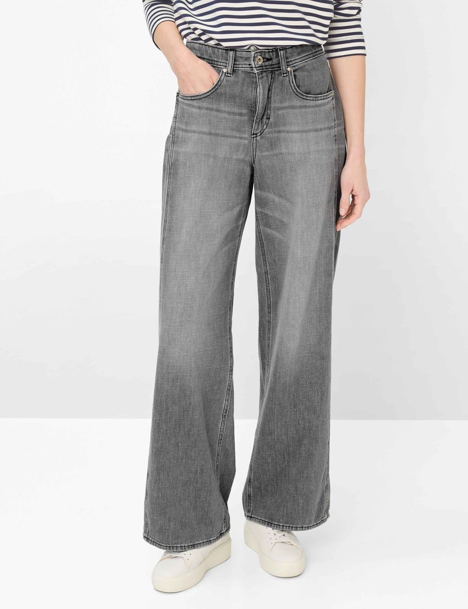High-Waist Wide-Leg Heritage-Jeans