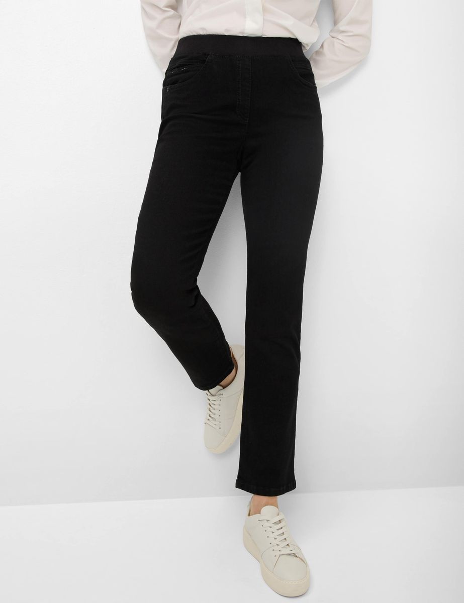 Klassische Slim Fit Schlupfjeans