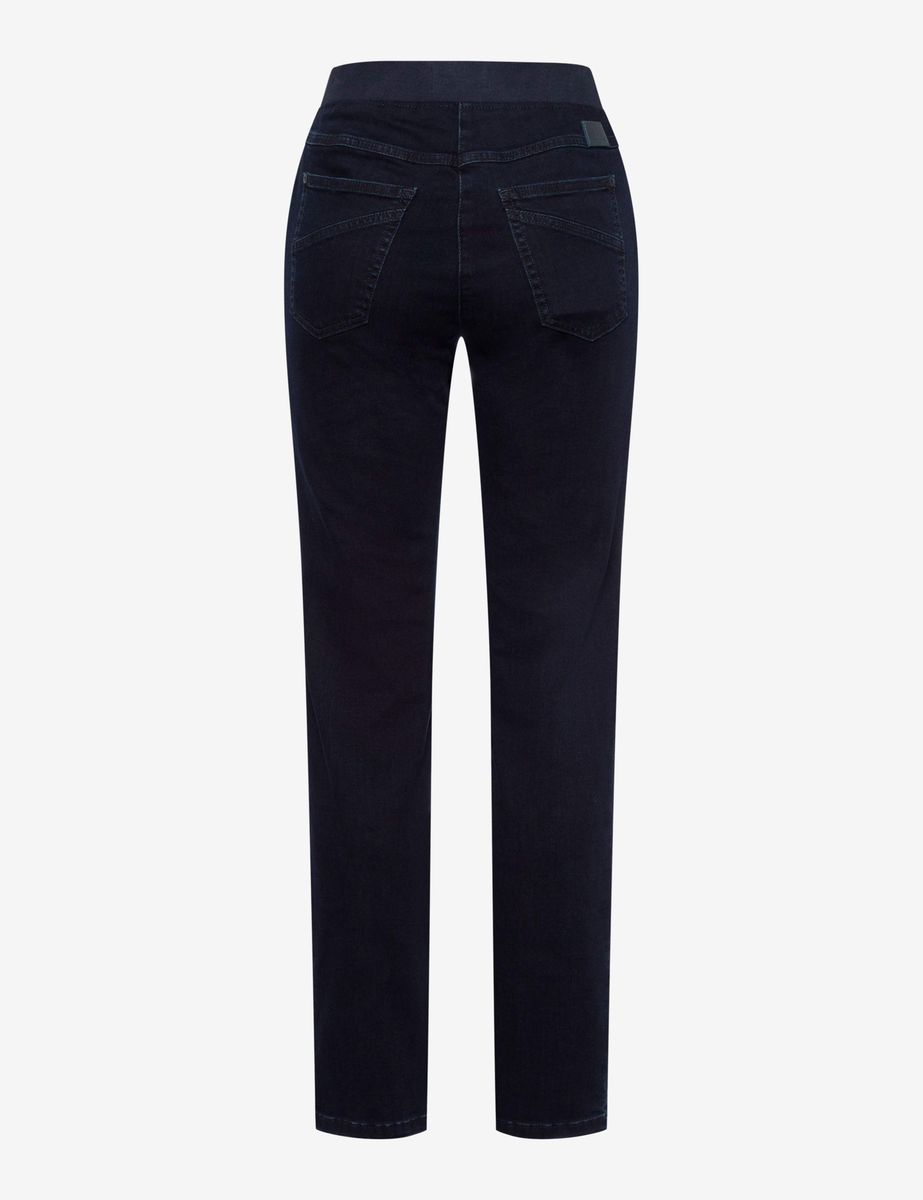 Slim Fit Denim Schlupfhose