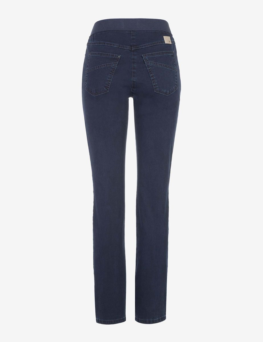 Slim Fit Schlupfhose aus Denim