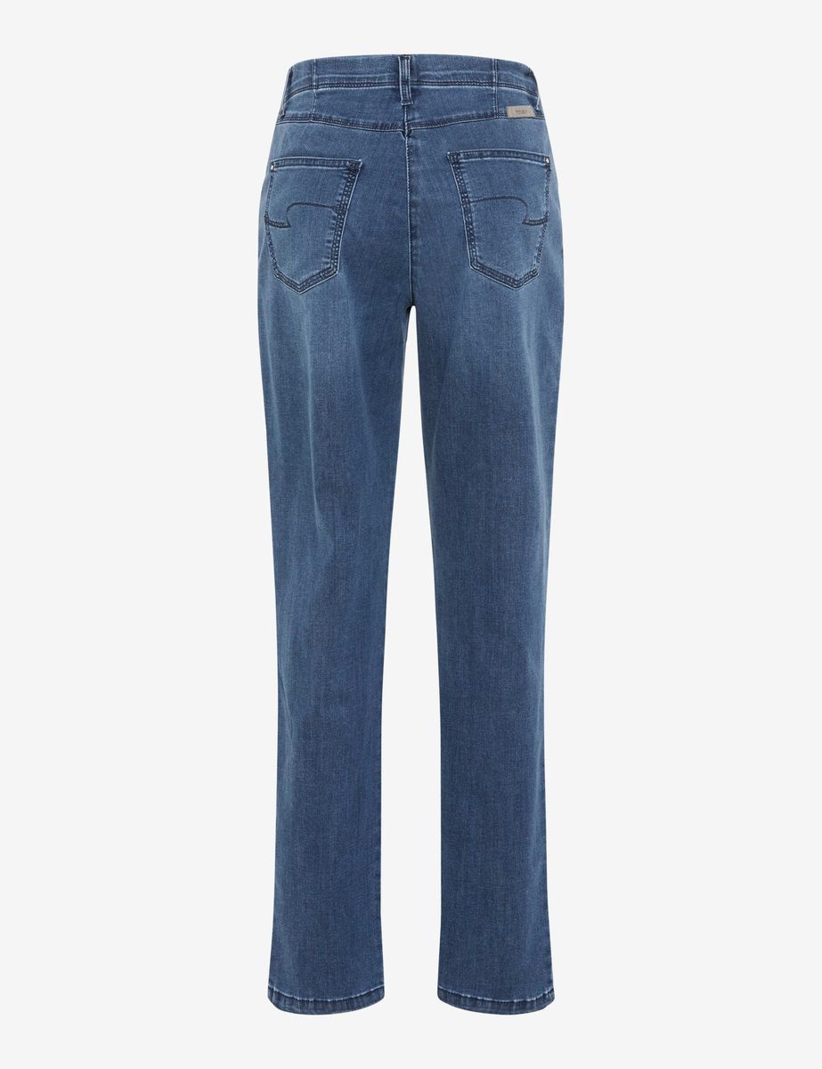 High-Waist-Jeans im Comfort Fit