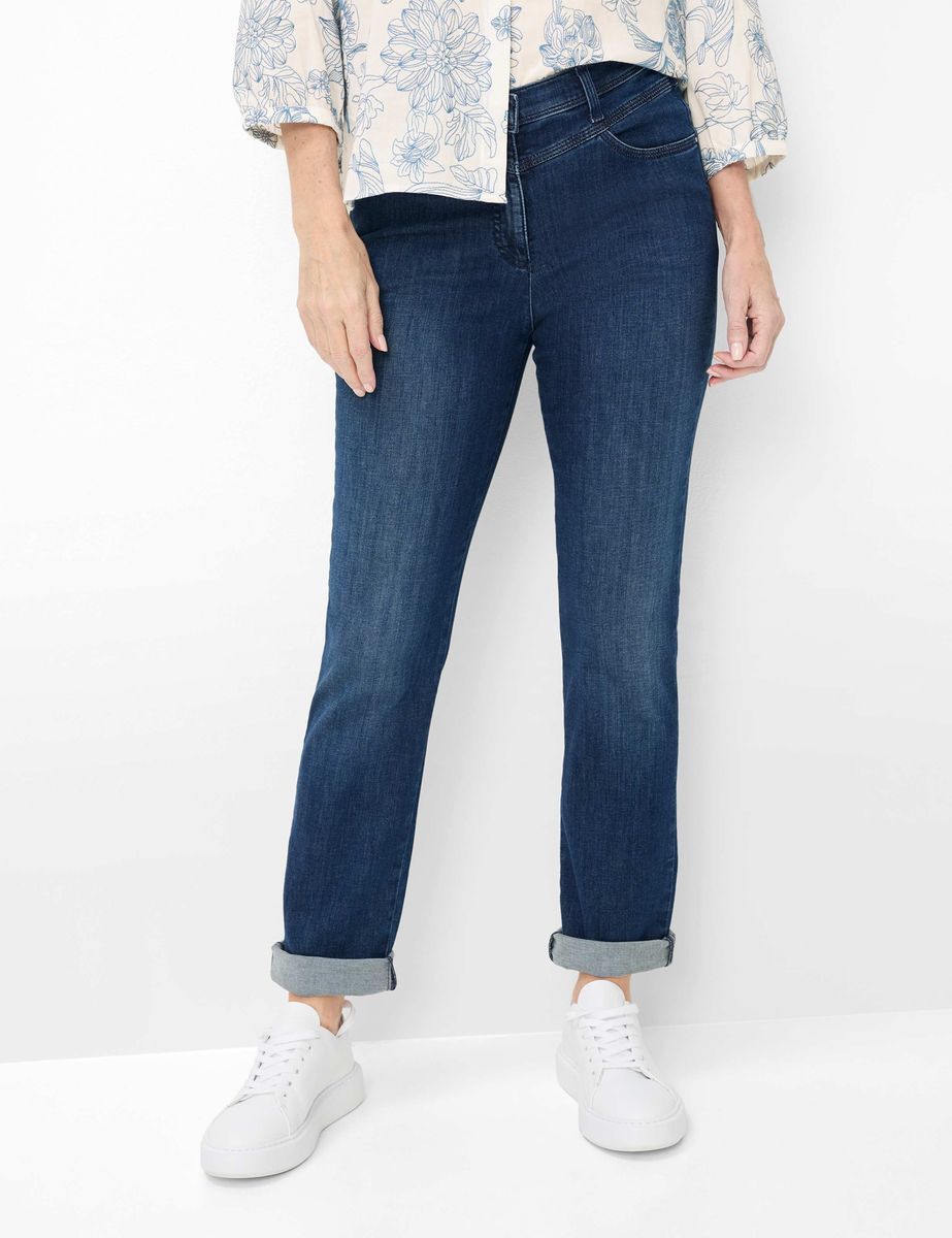 Five-Pocket-Jeans mit geradem Bein