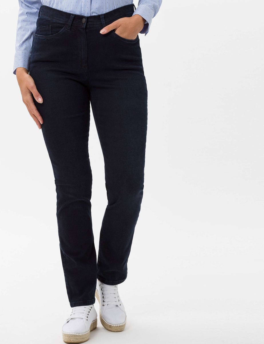 Dunkelblaue Super-Slim-Fit-Jeans