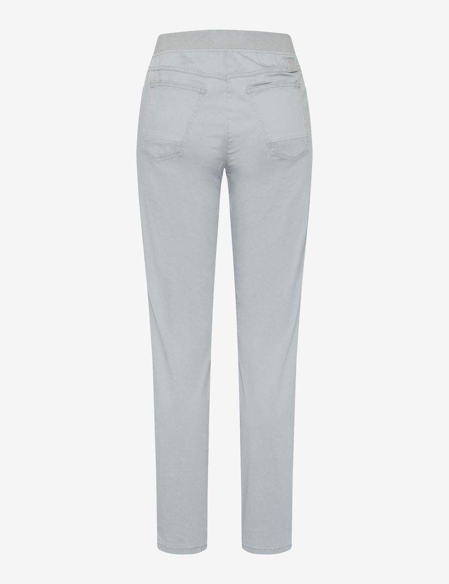 Slim-Fit Schlupfhose mit Dehnbund