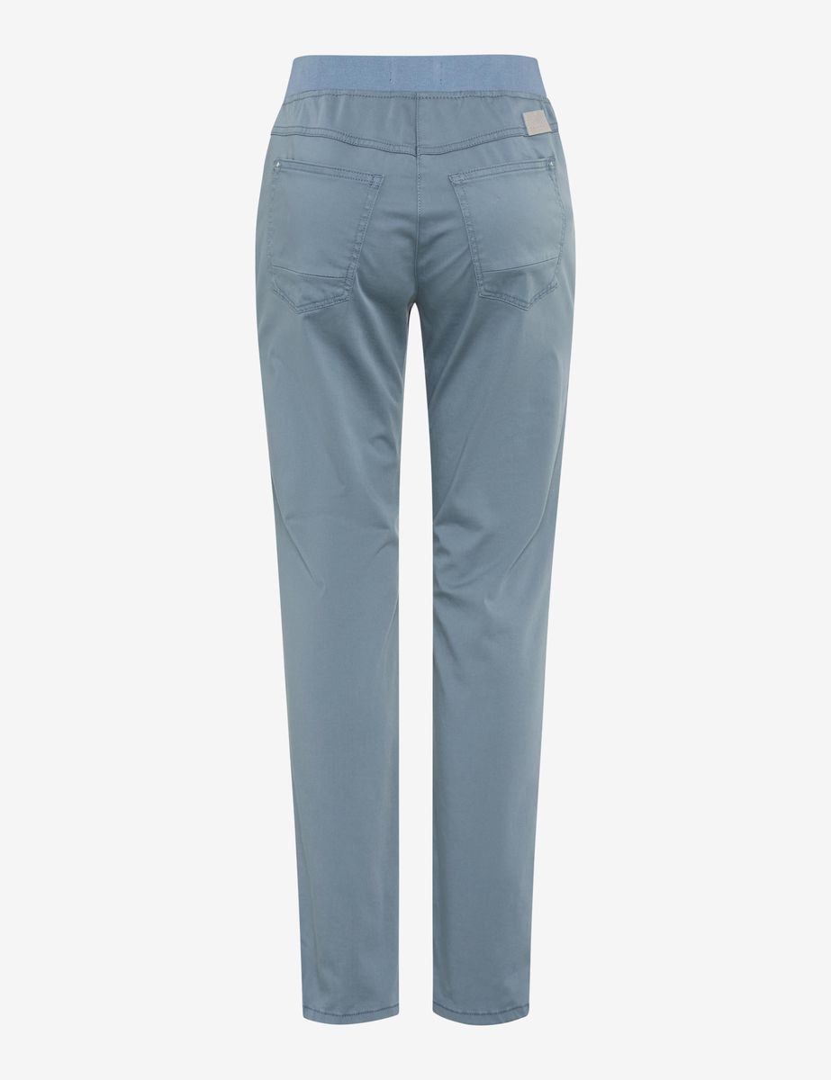 Slim-Fit Schlupfhose mit Dehnbund