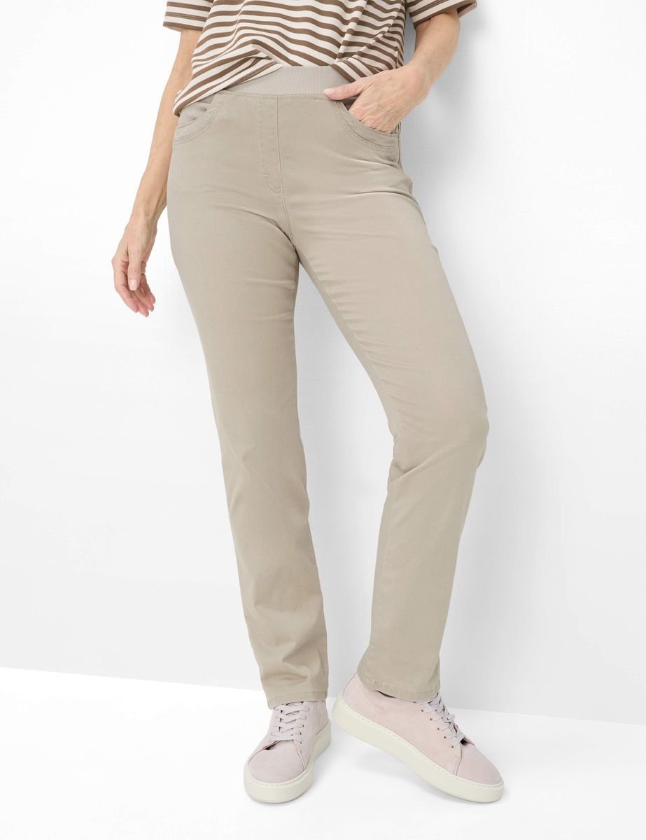 Schmale Schlupfhose mit Dehnbund