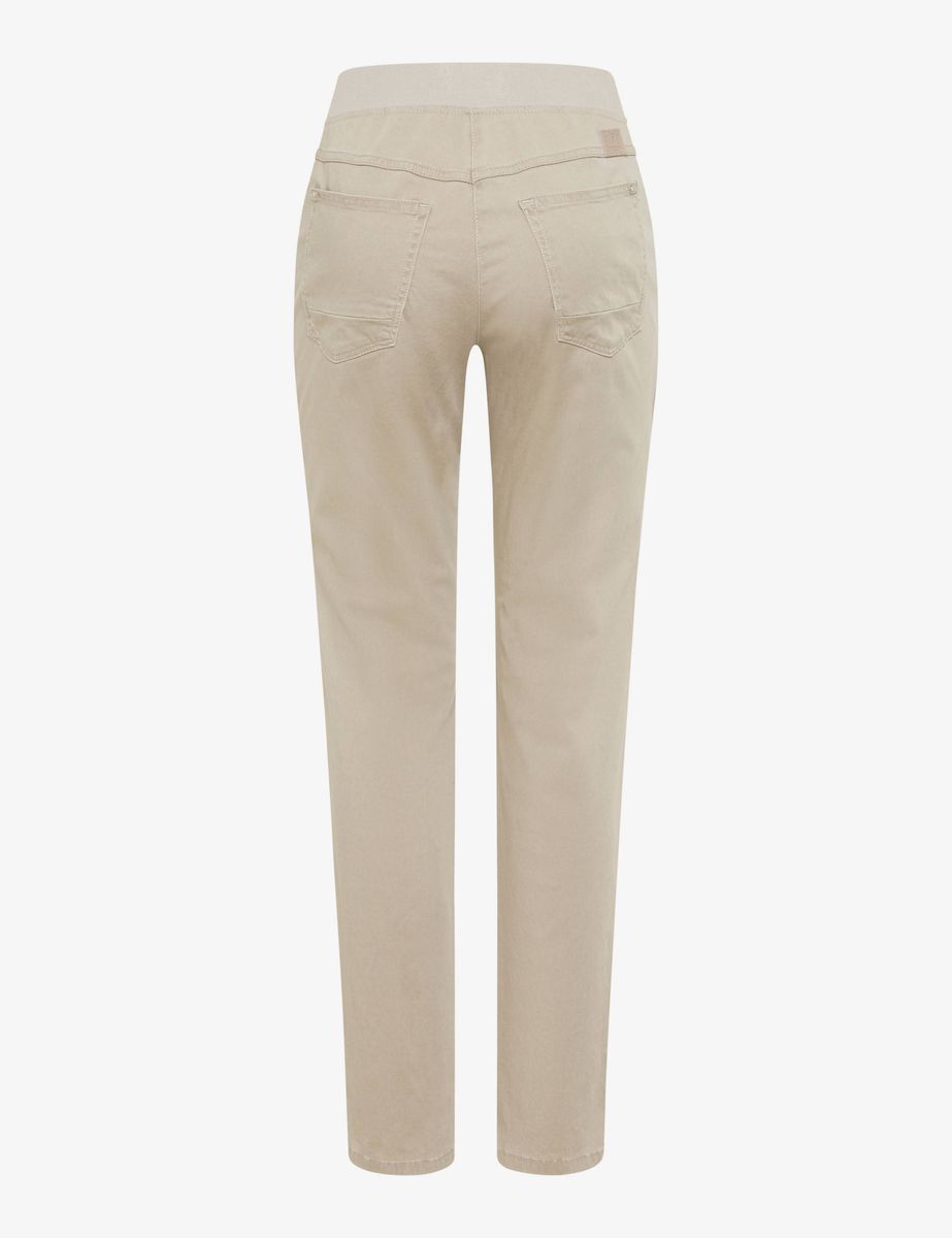 Schmale Schlupfhose mit Dehnbund