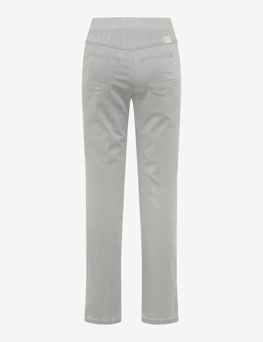 Slim Fit Schlupfhose in Denim-Optik