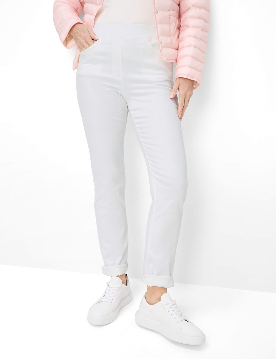 Slim Fit Denim-Schlupfhose