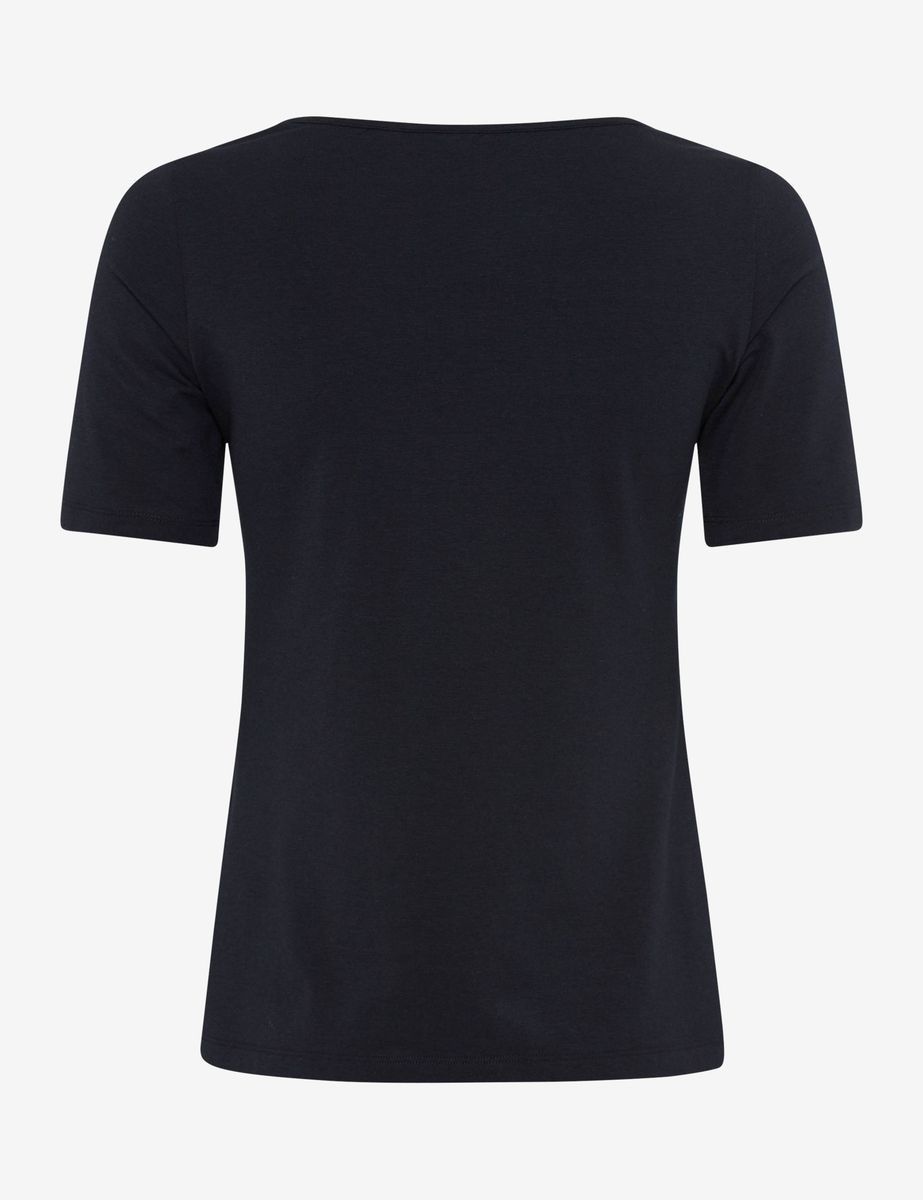 Klassisches Jersey-Shirt mit Rundhalsausschnitt