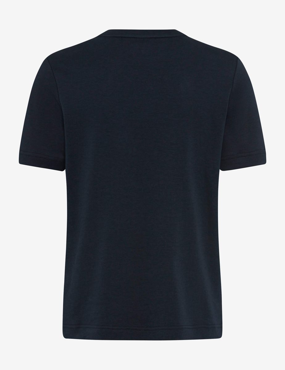 Klassisches Interlock-T-Shirt aus Baumwolle