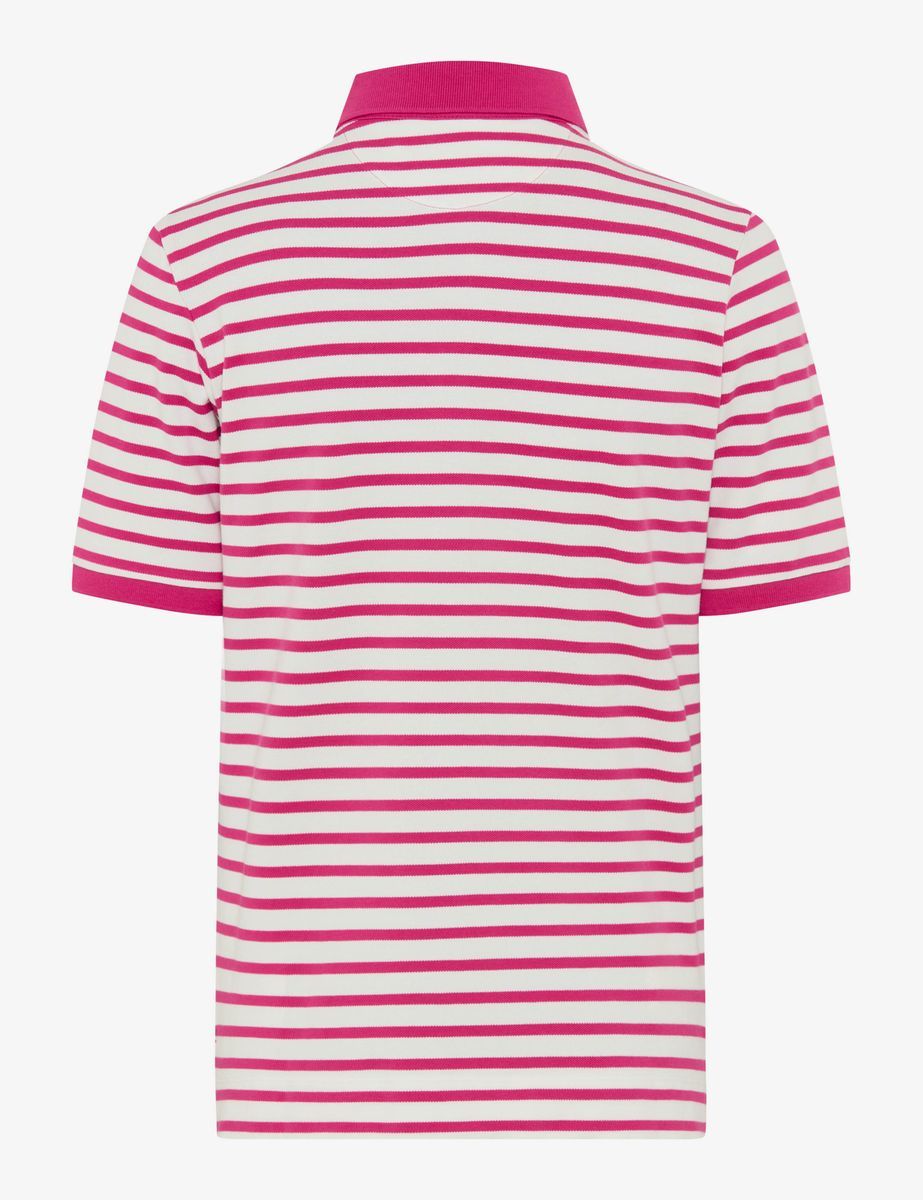Gestreiftes Piqué-Poloshirt