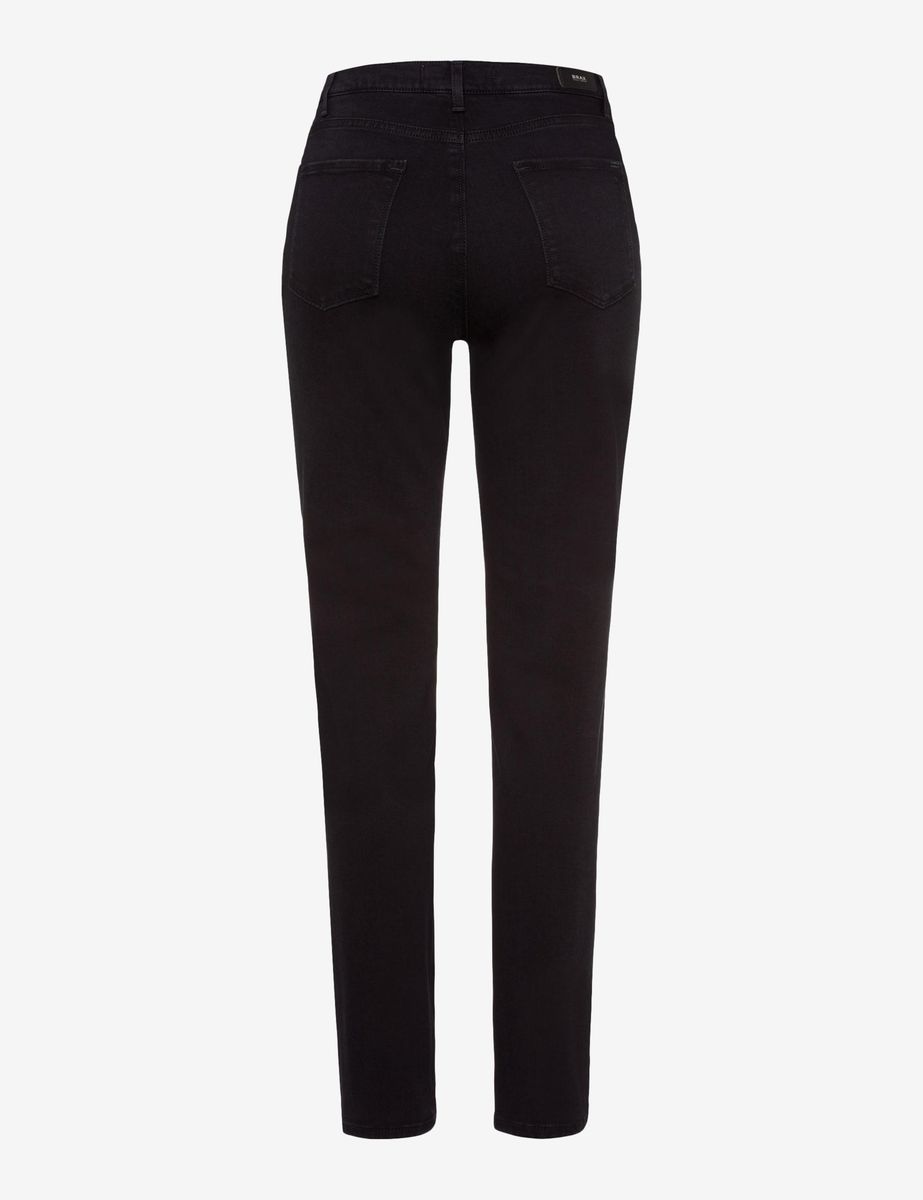 Klassische Regular-Fit Hose in Schwarz