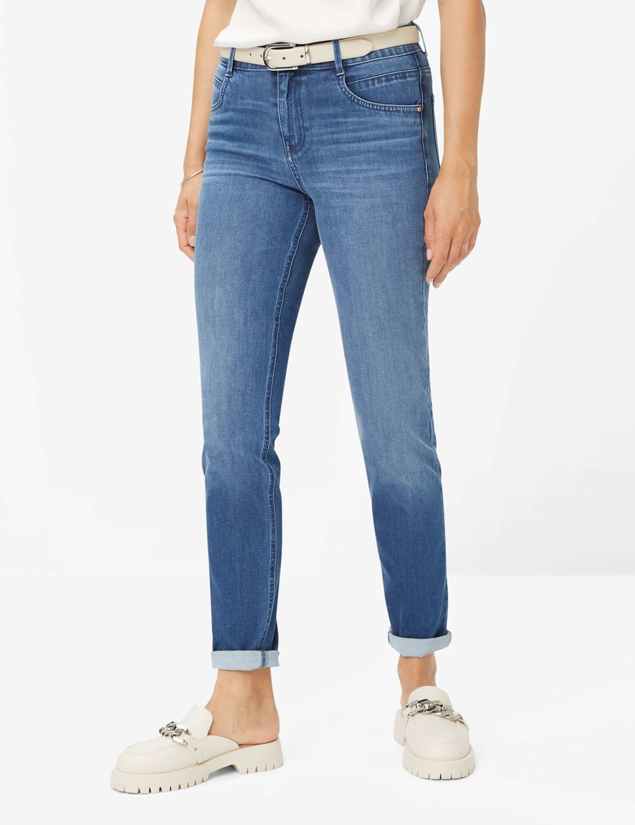 Slim-Fit-Jeans mit Vier-Wege-Stretch