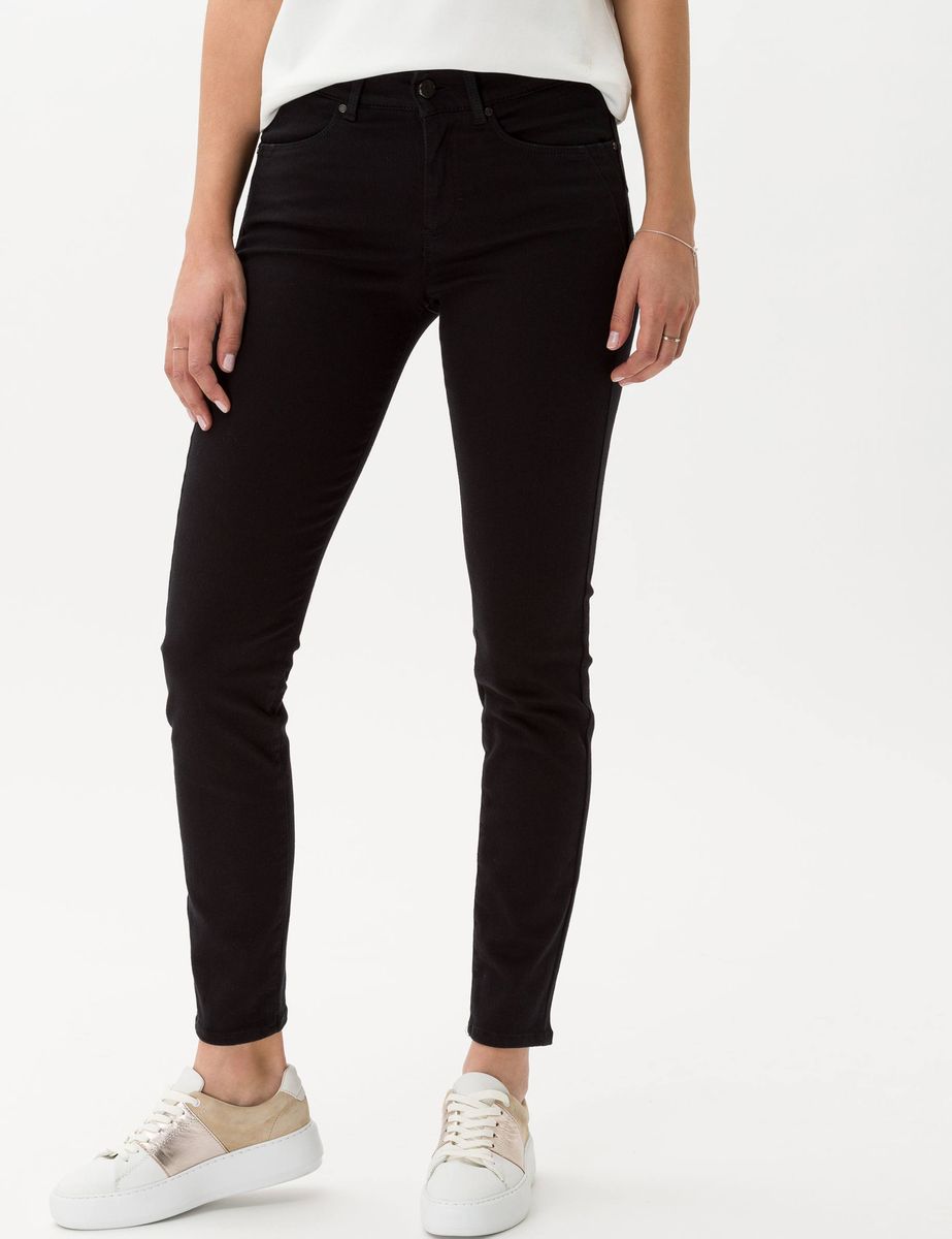 Schmal geschnittene Stretch-Röhrenjeans