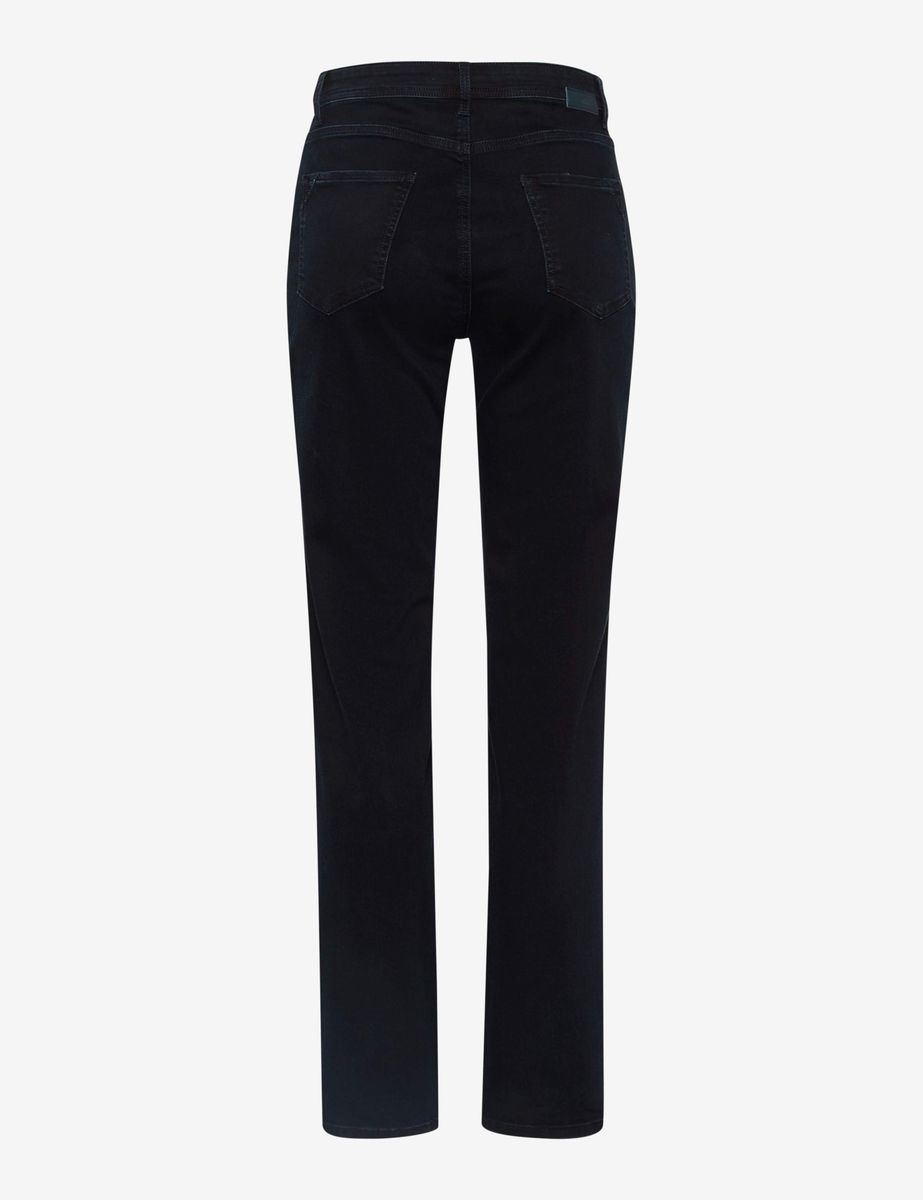Straight-Leg-Jeans mit hohem Bund