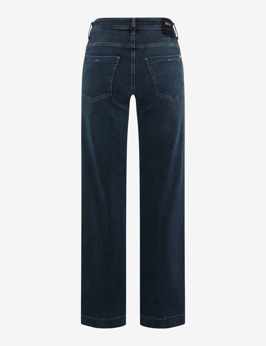 Denim mit weitem Bein