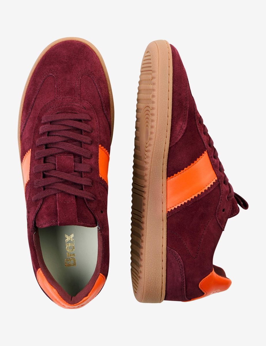 Retro-Low-Tops mit Kontraststreifen
