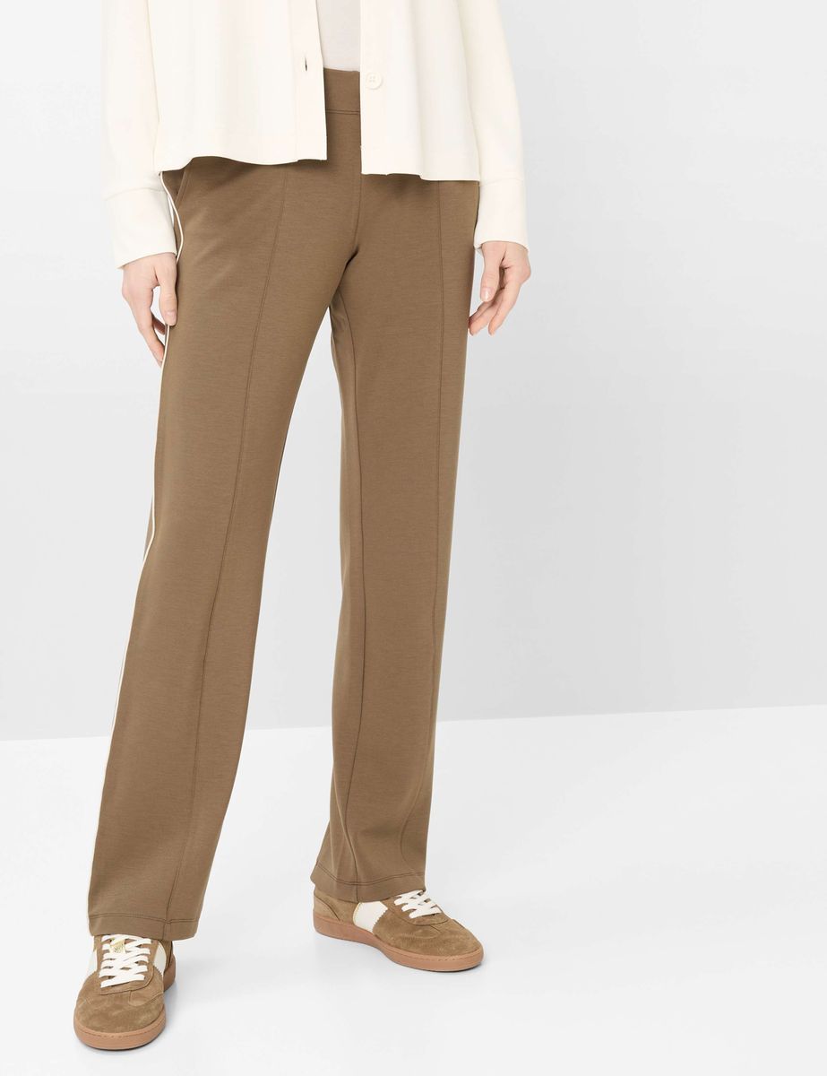 Bequeme Jerseyhose im schmalen Bootcut