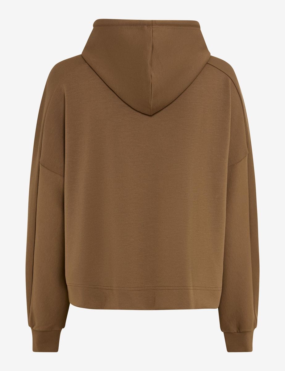 Weiches Interlock-Sweatshirt mit Kapuze