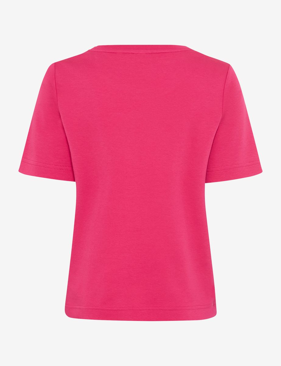 T-Shirt aus Interlock-Baumwolle