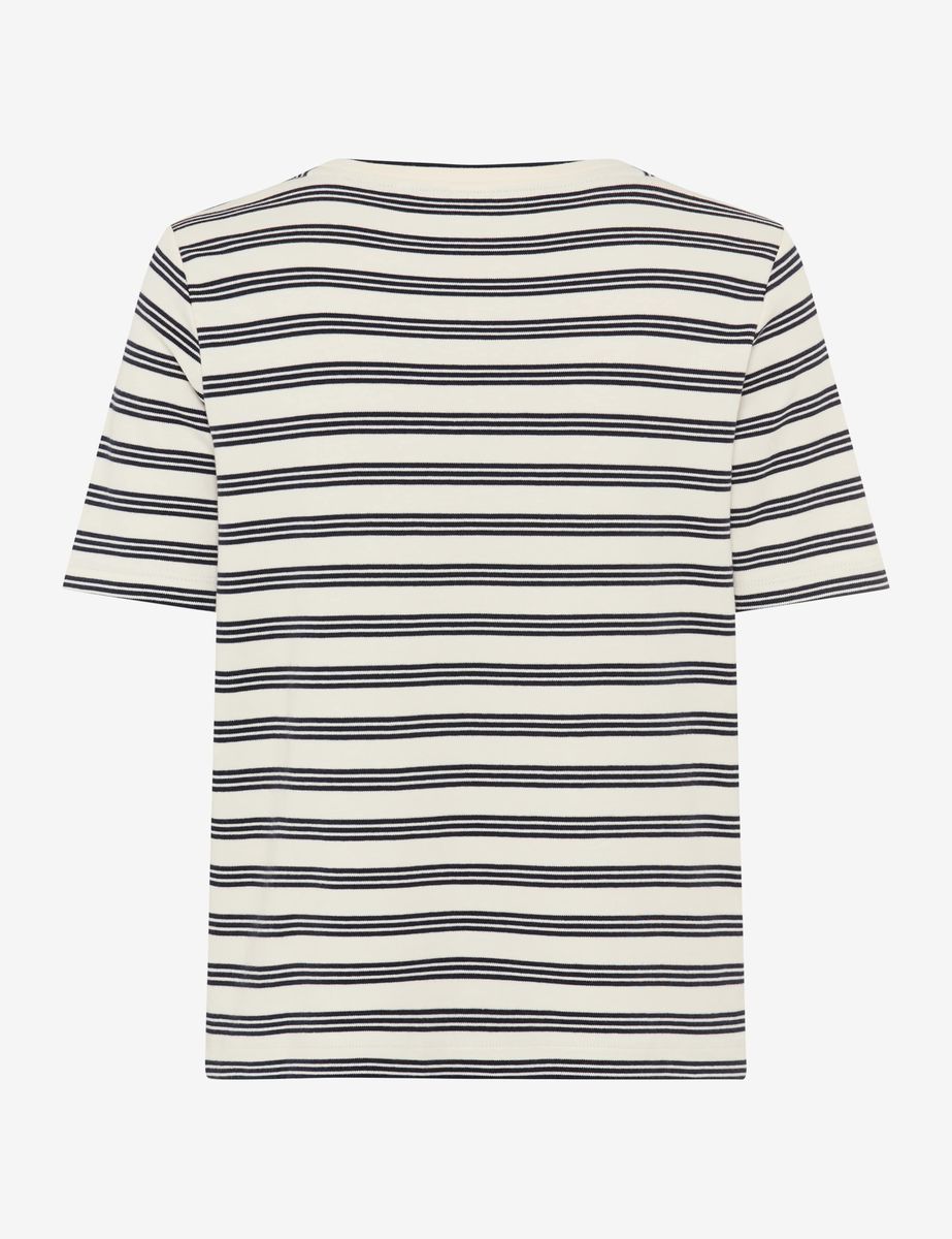 Klassisches Streifenshirt aus Interlock-Baumwolle