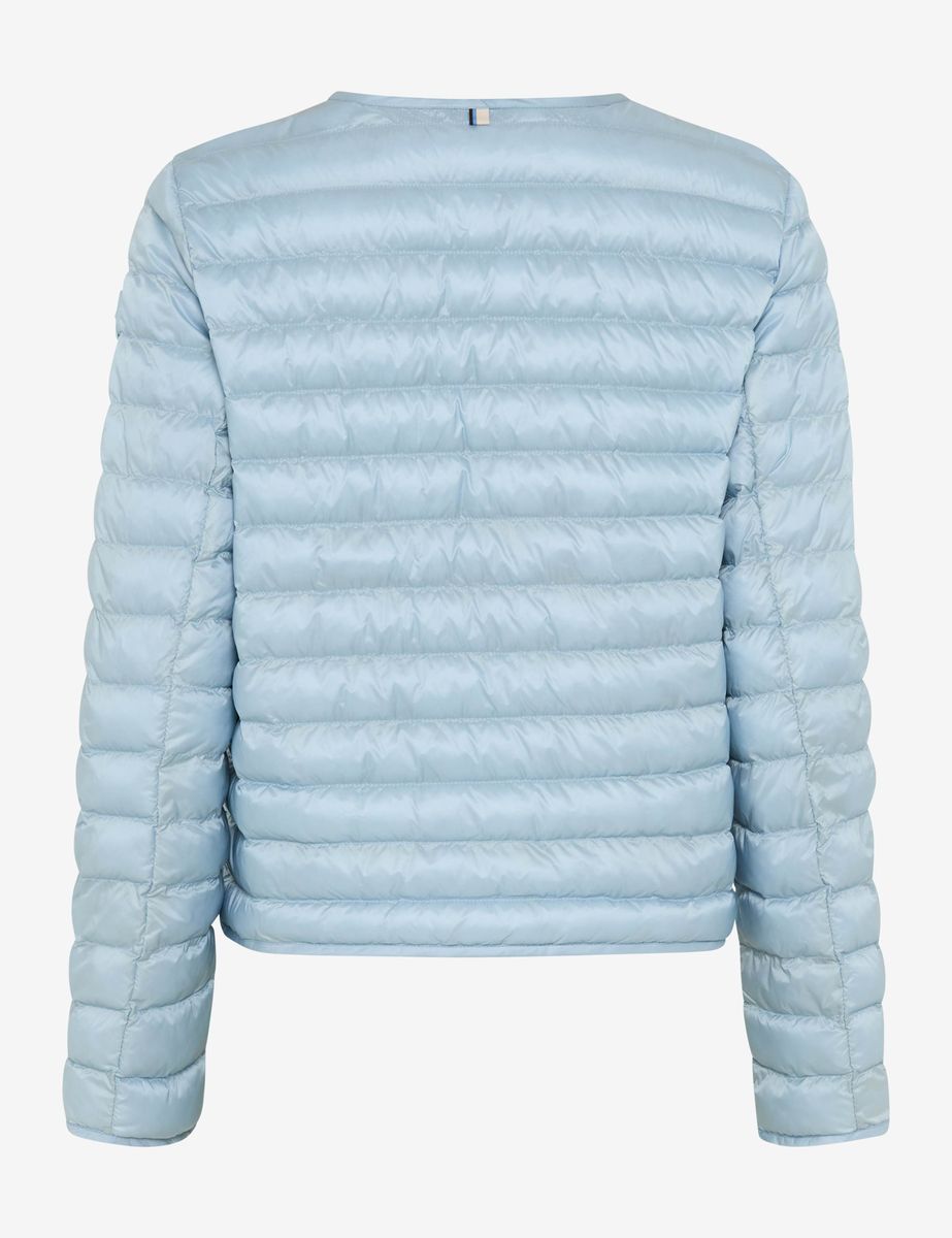 Leichte kragenlose Steppjacke