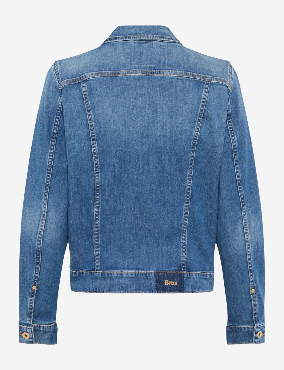 Klassische ultraleichte Denimjacke