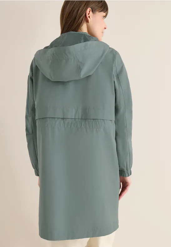 Funktionaler Kapuzenparka mit Kordelzug