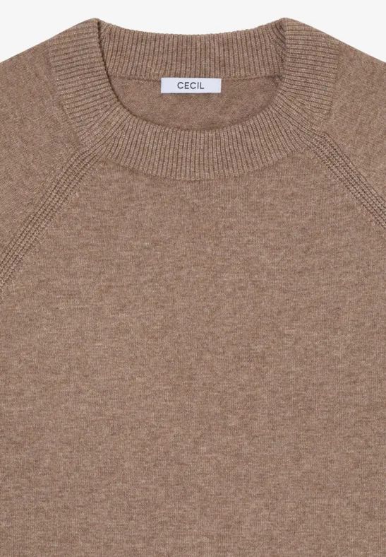 Weiches Raglan-Strickkleid