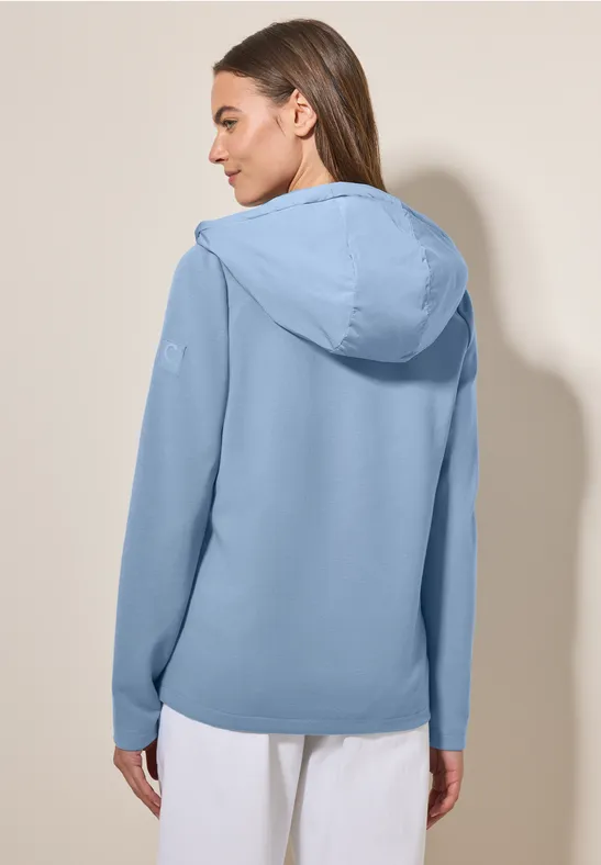 Leichte Hybrid-Scuba-Jacke mit Kapuze