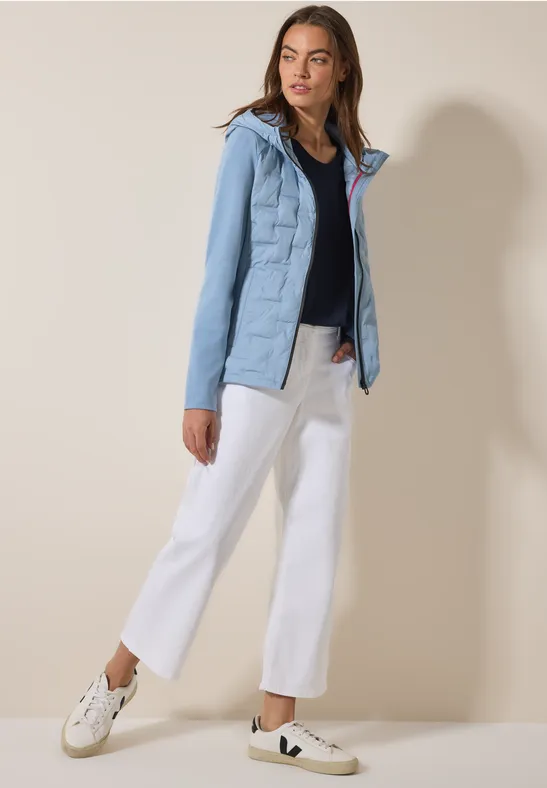 Leichte Hybrid-Scuba-Jacke mit Kapuze
