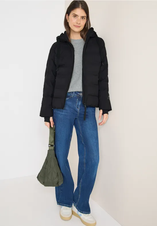 Funktionale gesteppte Pufferjacke