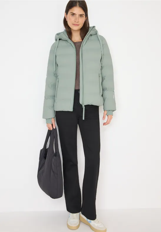 Funktionale Steppjacke mit Kapuze