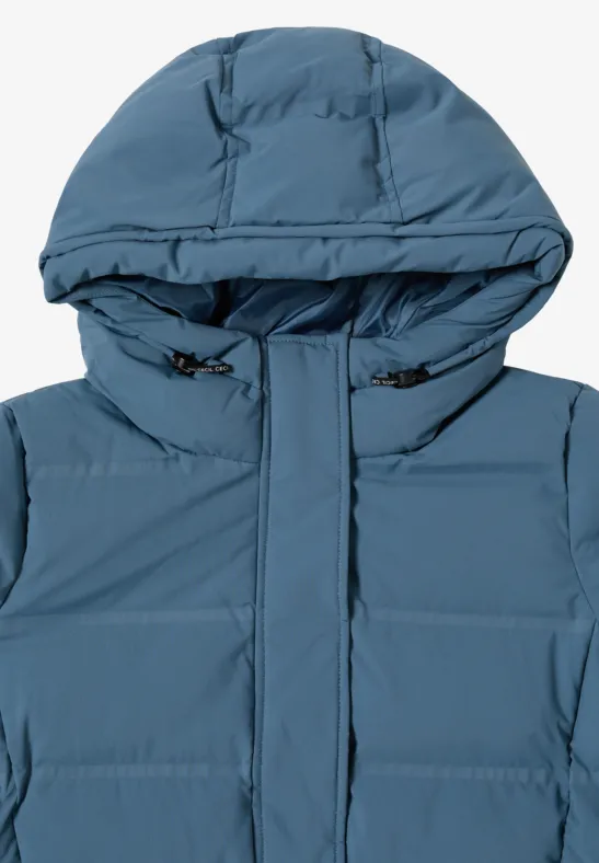Sportive Steppjacke mit Kapuze