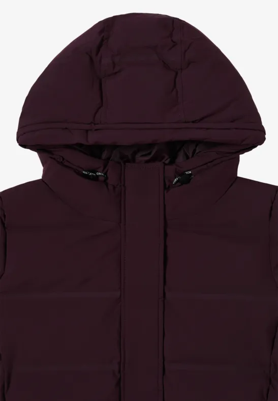 Sportliche Steppjacke mit Kapuze