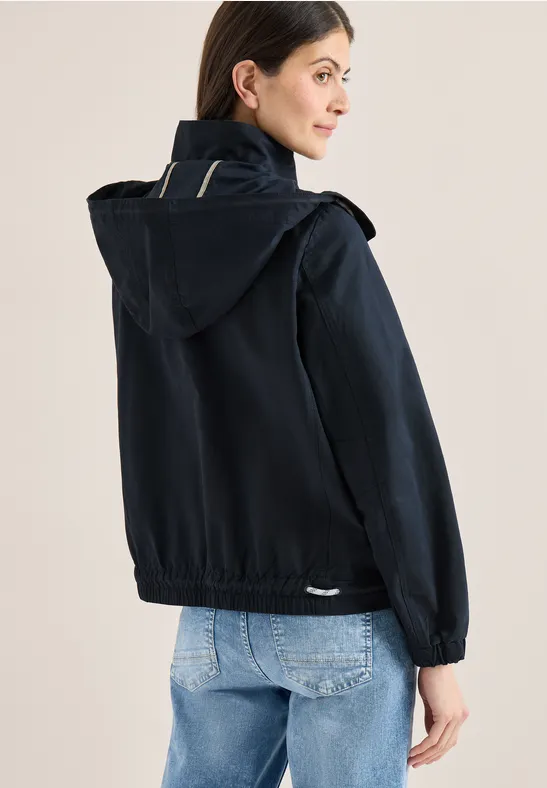 Kapuzenjacke aus Baumwollmix im Utility-Stil