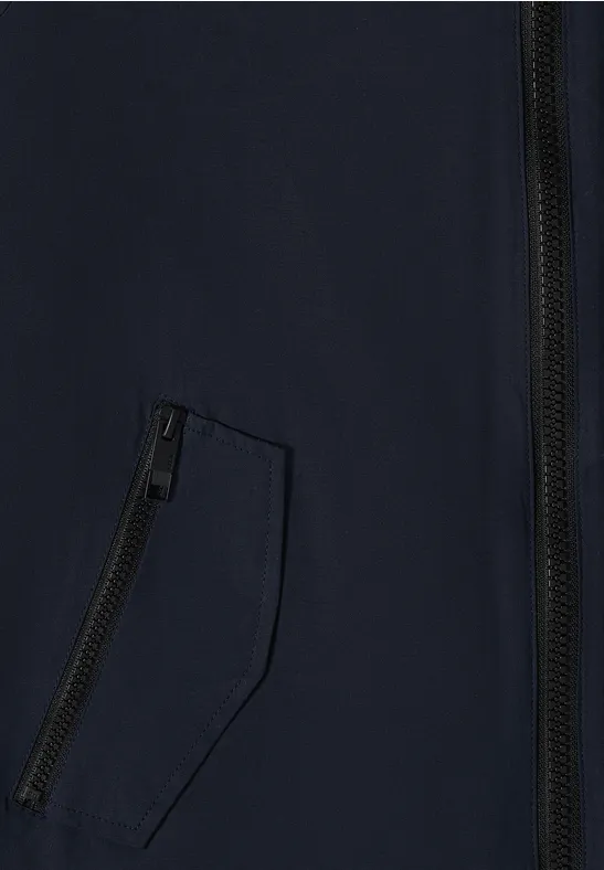 Sportive Kapuzenjacke mit Soft-Touch