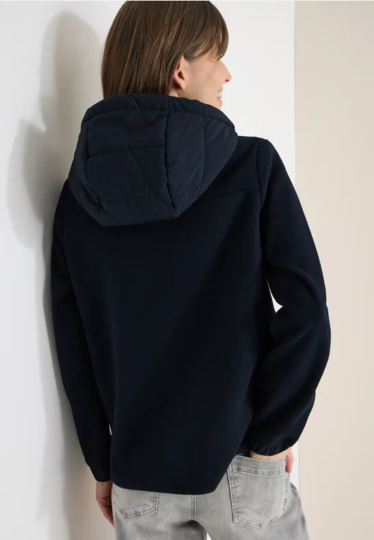 Utility-Jacke im Materialmix