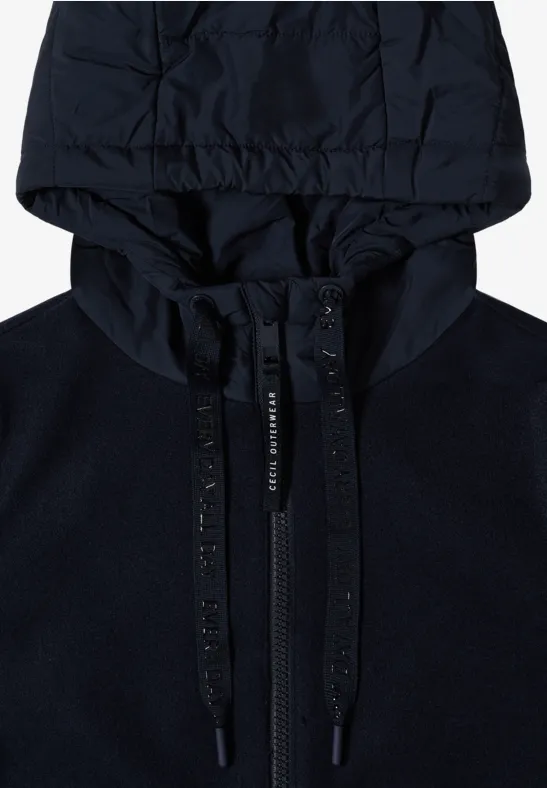 Utility-Jacke im Materialmix