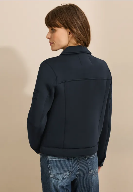 Kurze Scuba-Jacke im Utility-Stil