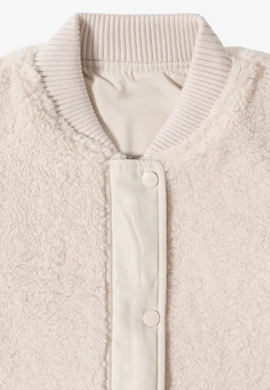 Wendbarer Blouson mit Teddy-Fleece