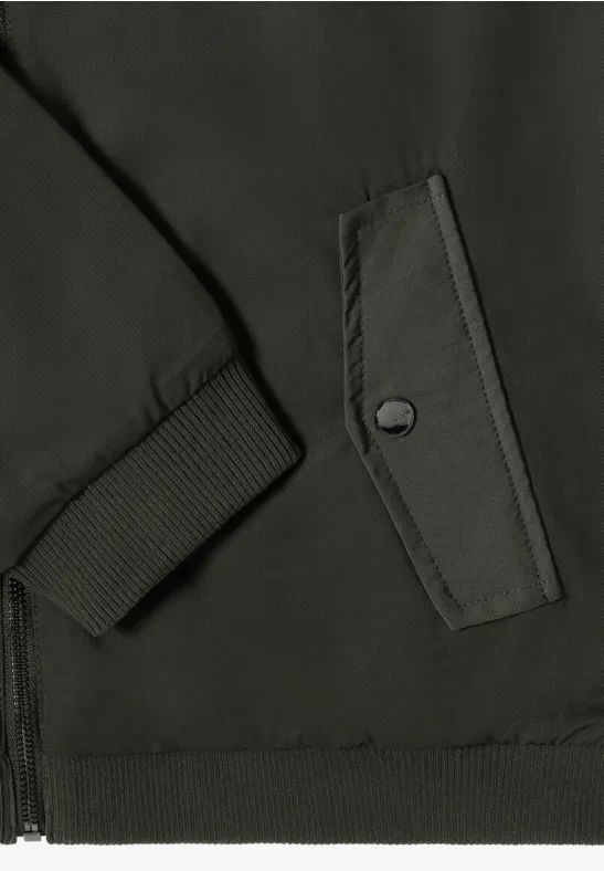 Wendbare Blousonjacke mit Webpelz