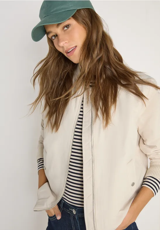 Sportlicher Blouson mit Soft-Touch