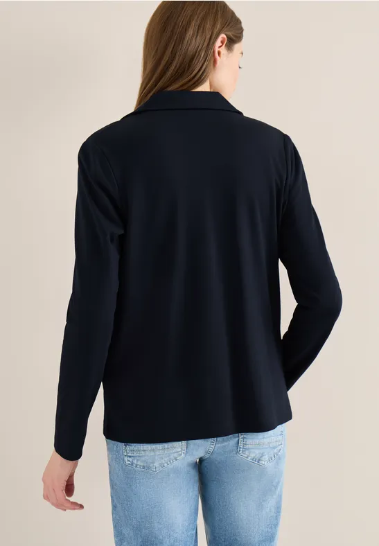 Bequemer Stretch-Jersey Blazer