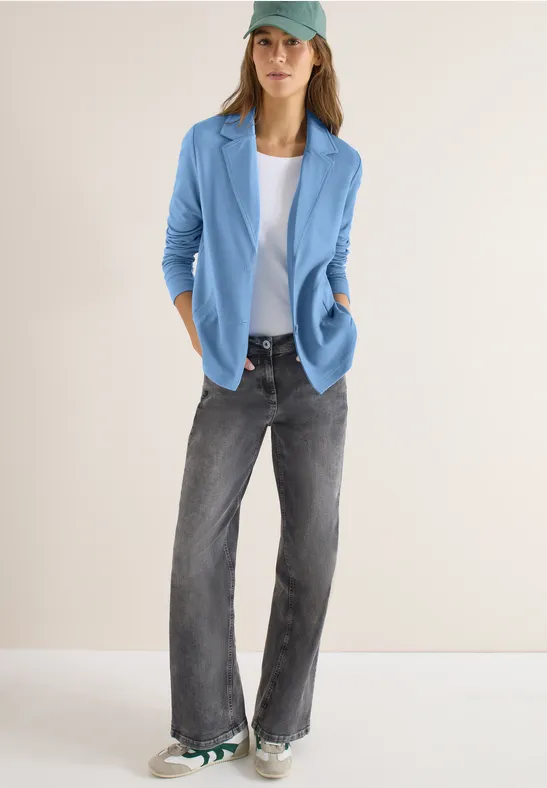 Bequemer Stretch-Jersey Blazer