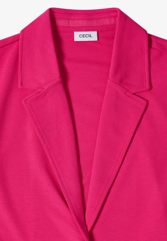 Vielseitiger Komfortabler Stretch Sweat-Blazer
