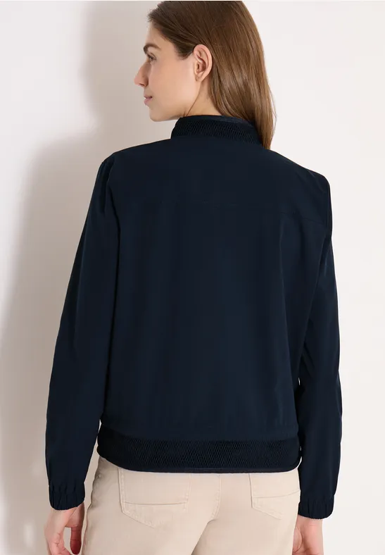 Sportlicher Blouson mit Mesh-Details