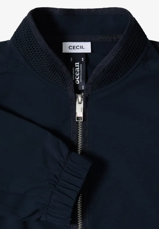 Sportlicher Blouson mit Mesh-Details